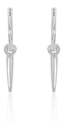 Pendientes Largos De Aro Y Triángulo