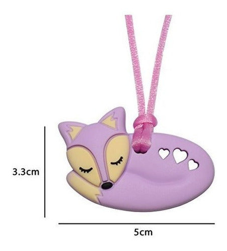 Collar Munchables Fox Masticable Collar Sensorial Masticable