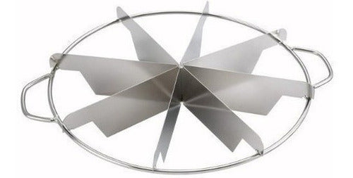 Prensa De Corte De Tarta De 8 Rebanadas, Acero