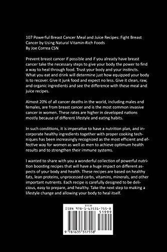 107 Recetas Poderosas De Comidas Y Jugos Para El Cáncer De