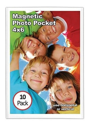 Marco de bolsillo magnético para fotos