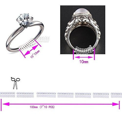 Ajustador De Tamaño De Anillo Invisible Coopache