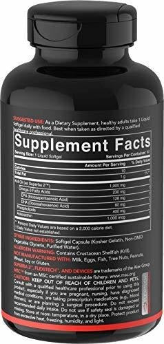 Aceite De Krill Antártico (doble Potencia) Con Omega-3 Epa,