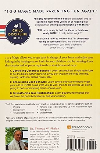 1-2-3 Magia Disciplina De 3 Pasos Idioma : Inglés