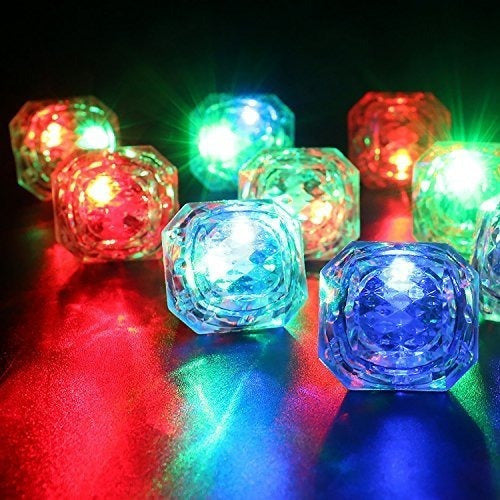 Konsait Intermitente Led Light Up Ring Toys Diamond