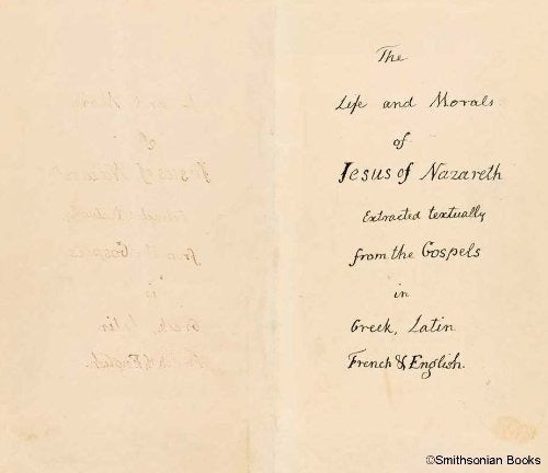 La Biblia De Jefferson Edición Smithsonian La Vida