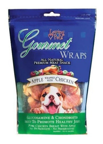 Loving Pets All Natural Premium Envolturas De Manzana Y