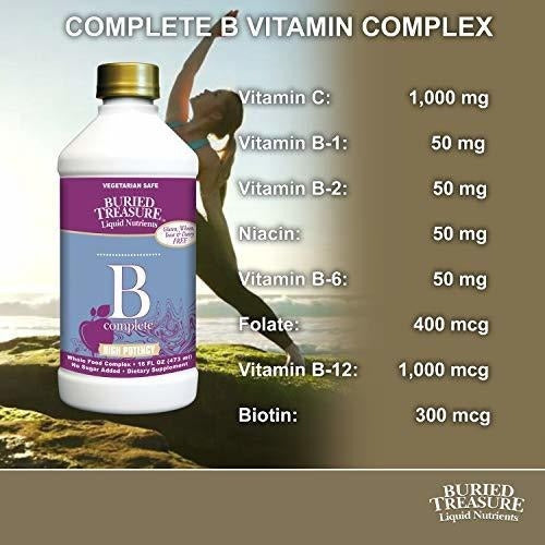 Buried Treasure B Completo Suplemento Líquido De Soporte