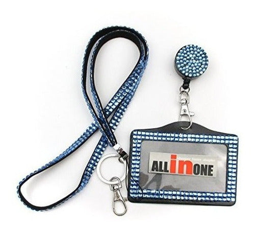 Collar De Cristal Con Cordón De Diamantes De Imitación