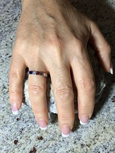 Anillo de princesa para madre con 1 a 6 piedras