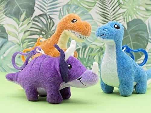 Clips de dinosaurio de peluche perfumado