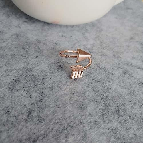 Anillos De Flecha Pequeños Para Mujer De Plata