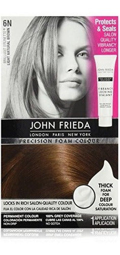 Espuma de color John Frieda Precision, marrón claro natural