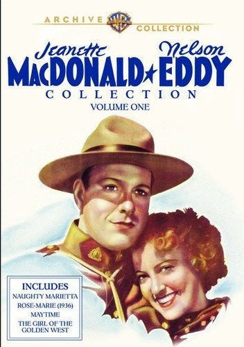 Colección Jeanette Macdonald y Nelson Eddy Volumen 1 dvd