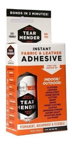 Tejido Instantáneo Tender Mender Y Adhesivo Para Cuero 2 Oz