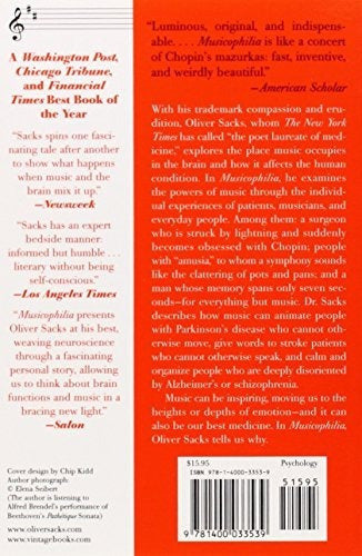 Musicofilia Cuentos De La Música Y El Cerebro Edición