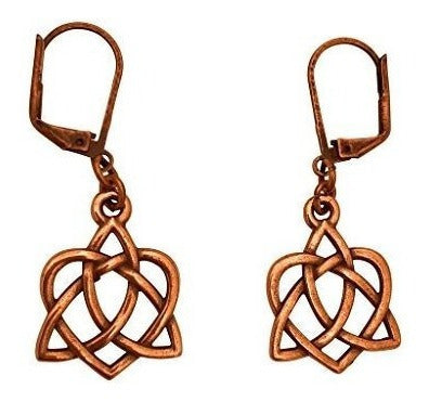 Collar Y Pendientes Con Nudo Del Corazón Celta