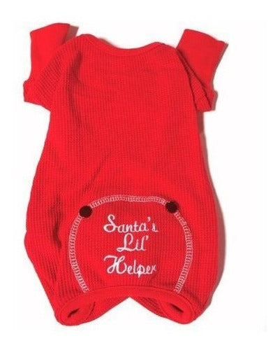 Pijama De Algodón Bordado para perros