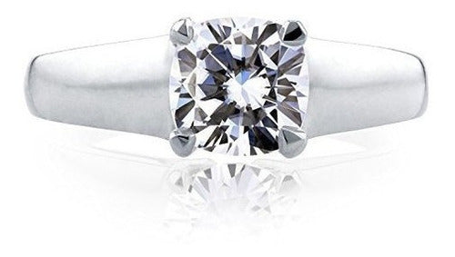 Classic Solitario Anillo 1 1/10 Ctw 14k Oro