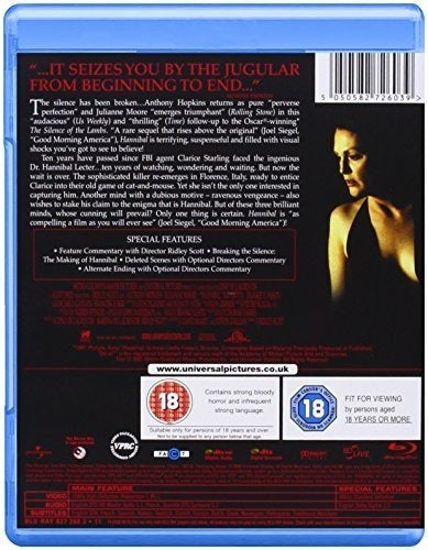 El Conjunto De Blu Ray Hannibal Lecter Trilogy