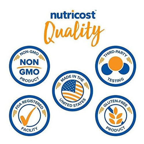 Nutricost Quercetin 800mg, 120 Cápsulas Con Bromelina