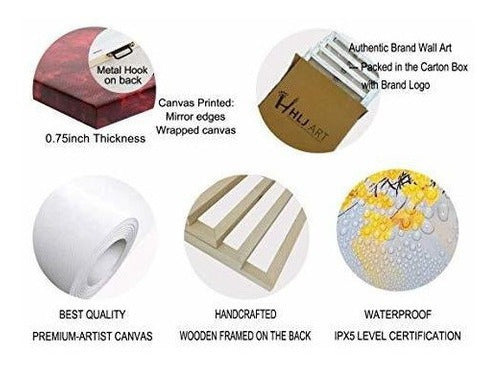 Hlj Art Modern Animals Decoración de la pared Pintura