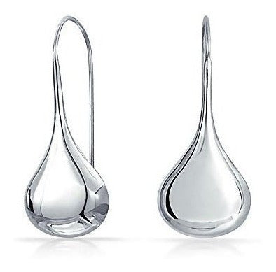 Pendientes De Gota De Lluvia En Forma De Pera