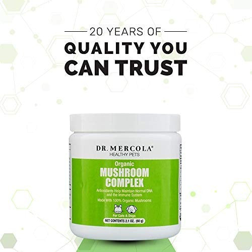 Complejo De Hongos Orgánicos Para Mascotas 2.1 onzas 60 g