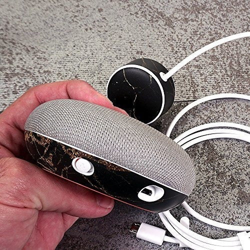 Mightyskins Skin Para Google Home Mini - Negro Argyle |