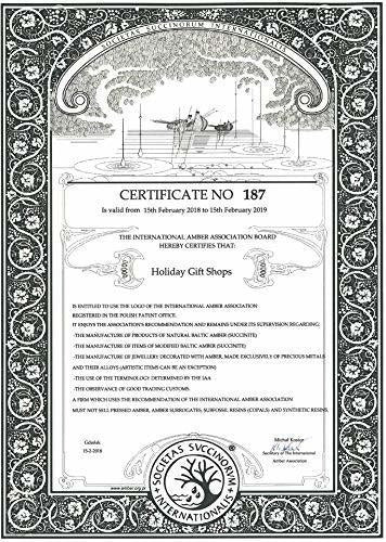 Anillo De Plata Esterlina Y Ámbar Verde Báltico Tamaño