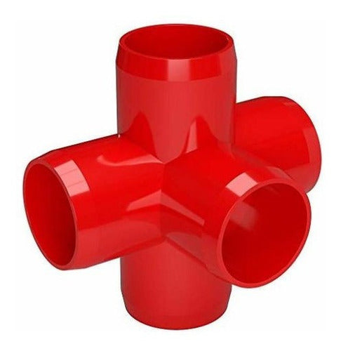 Conexión Cruzada De Pvc De 5 Vías,
