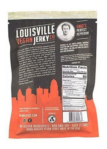 Cecina vegana de Louisville - Pepperoni perfecto