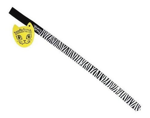 Collar Beastie Bandas Cebra Gato Rayas