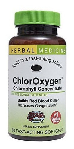 Concentrado De Clorofila De Clorooxígeno - 60 capsulas