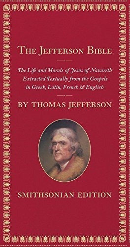 La Biblia De Jefferson Edición Smithsonian La Vida
