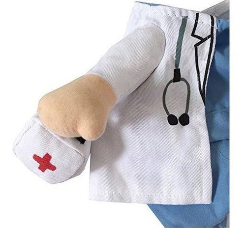 Nacoco Dog Cat Doctor Disfraz Pet Doctor Clothing Ropa De