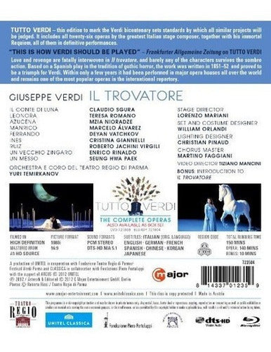 Il Trovatore blu-ray