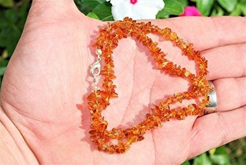 Charged 18 Collar De Cristal De Cuarzo Premium Citrine