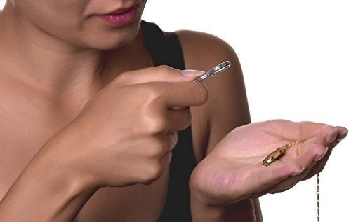 Collar De Oro Plateado Infinito I Love You Corazón