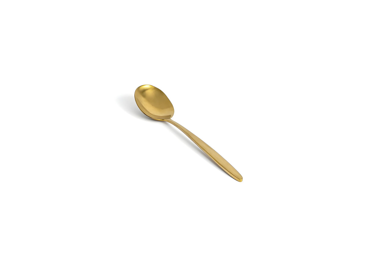 Cuchara de Cena Luca 8" - Pack de 12 Pcs - Matte Brass