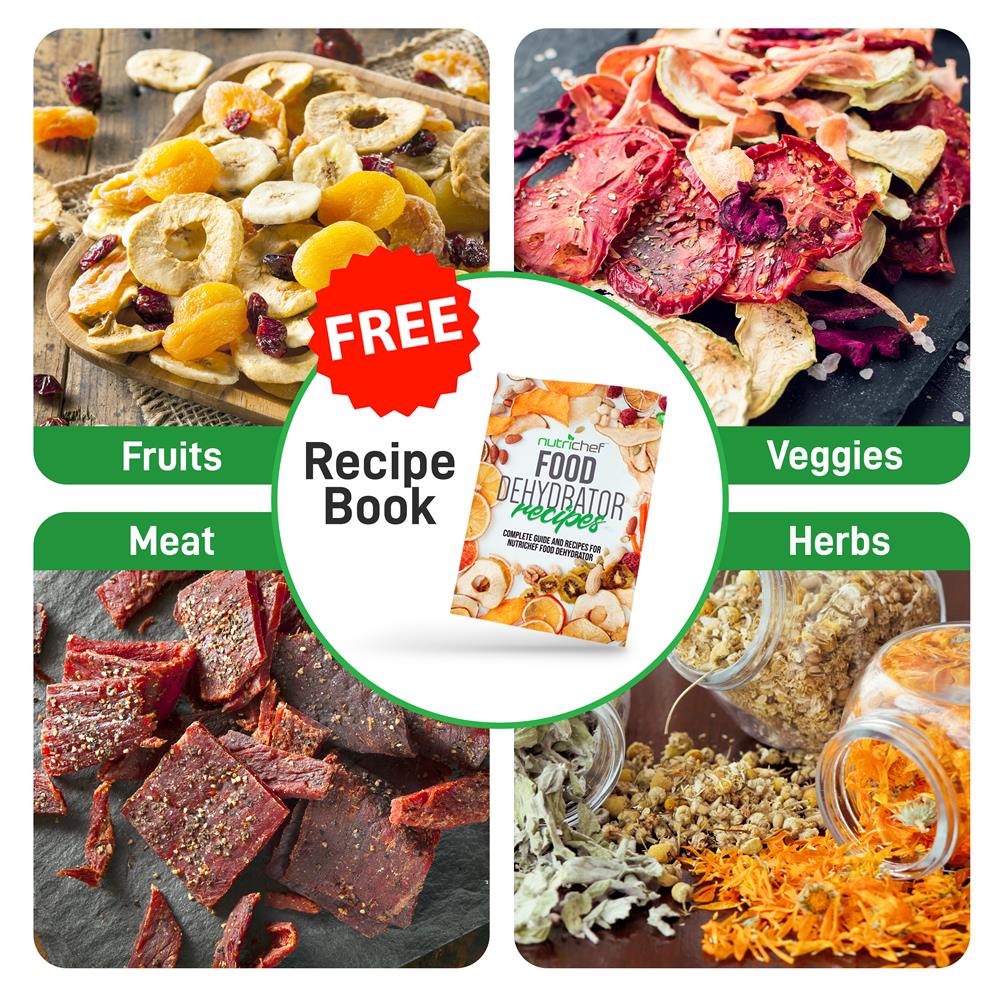 Deshidratadora de alimentos NUTRICHEF NCDH4S.5