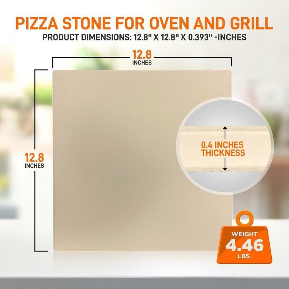 Piedra para pizza para horno y parrilla