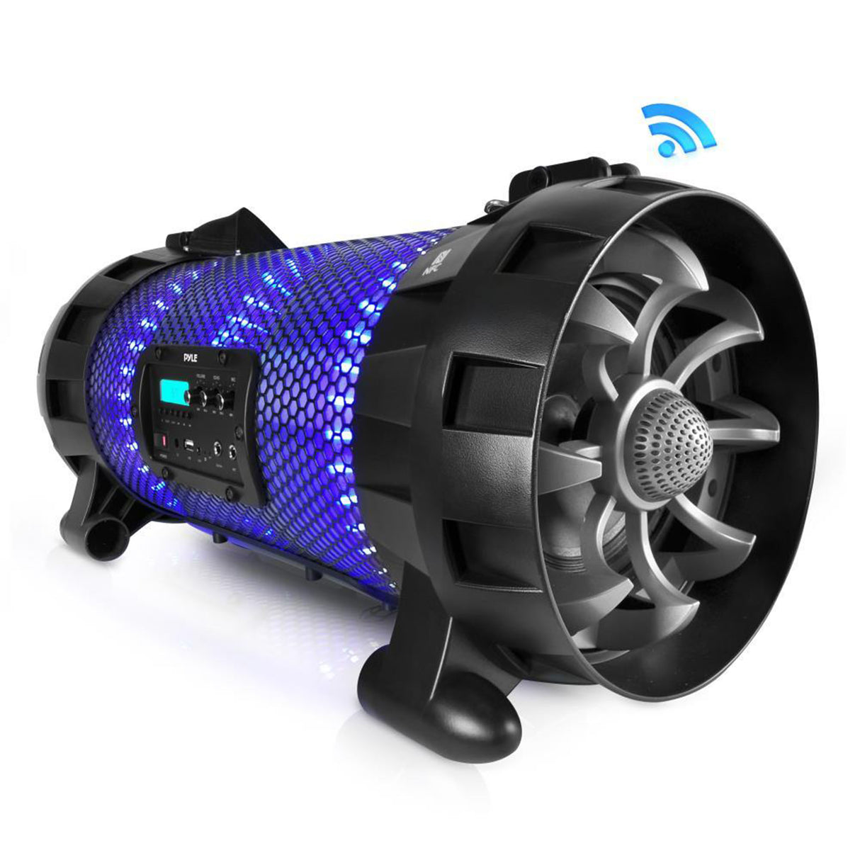 Estéreo BoomBox con control de luz LED