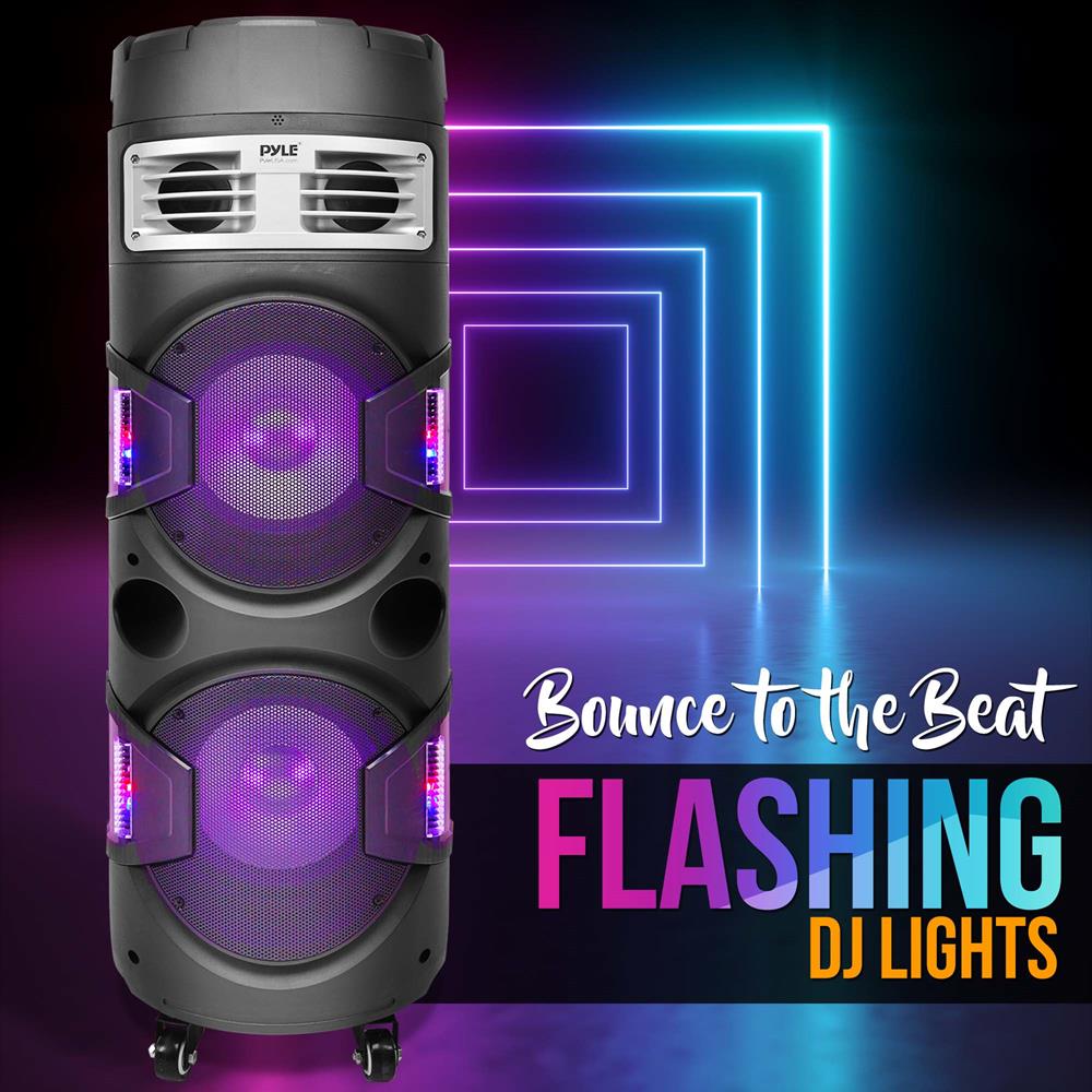 Parlante Portátil con micrófono PYLE-HOME PBMSPG82