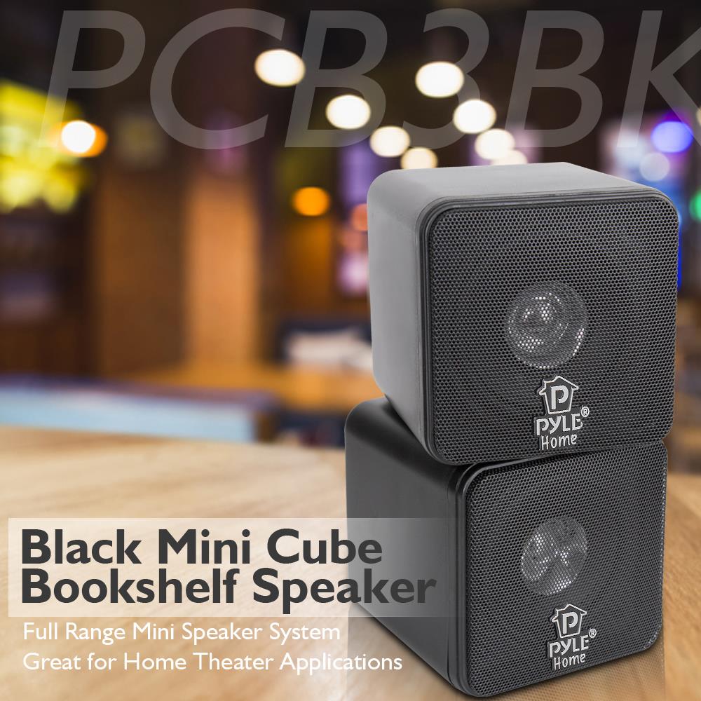 Altavoces de estantería mini cubo de 4 pulgadas 200 W PCB4BK