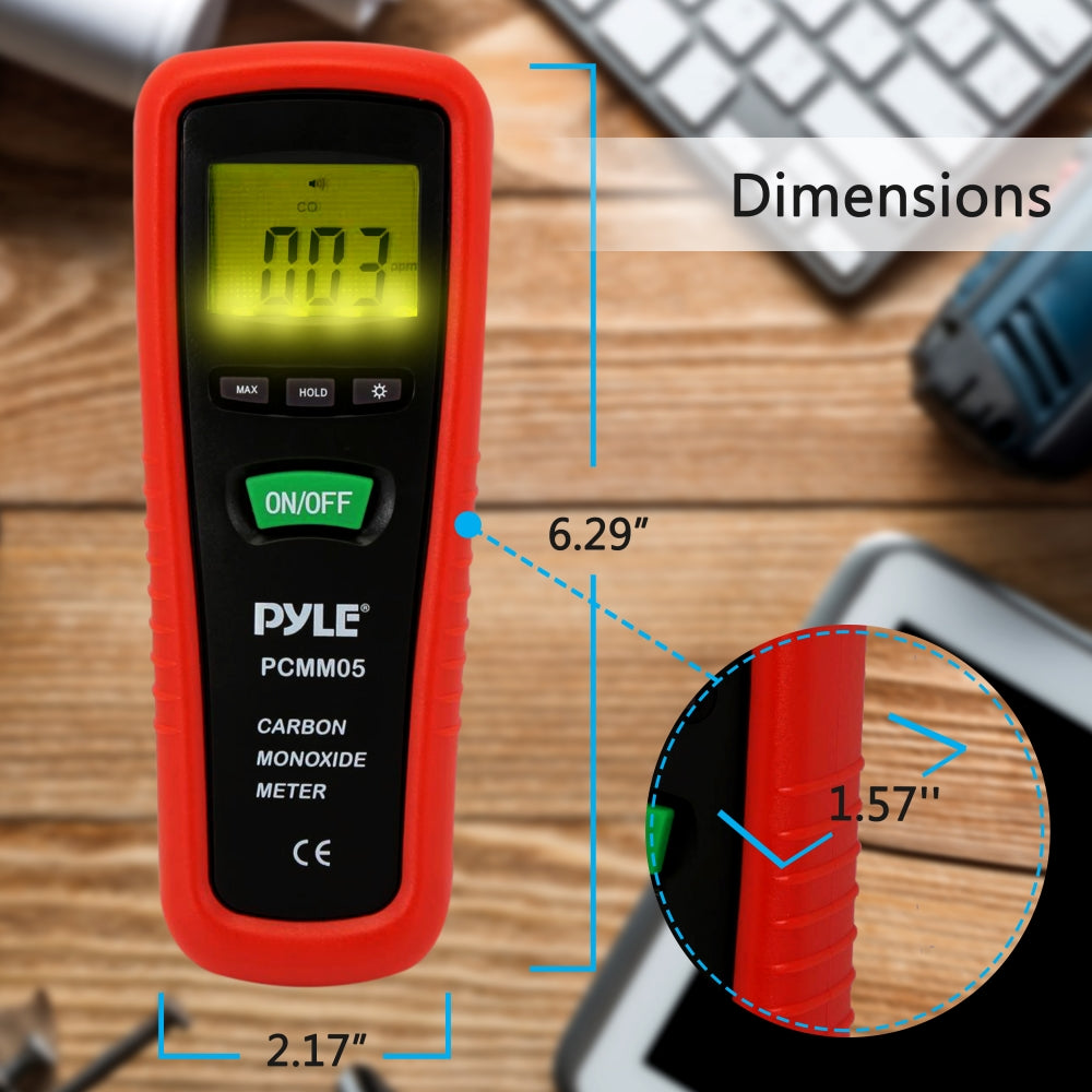 Medidor de monoxido de carbono-PCMM05