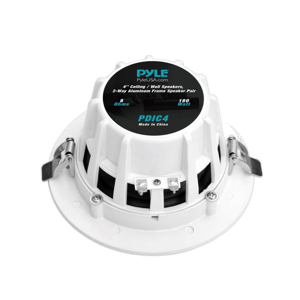 Parlantes o Altavoces de techo blanco PYLE-HOME PDIC4