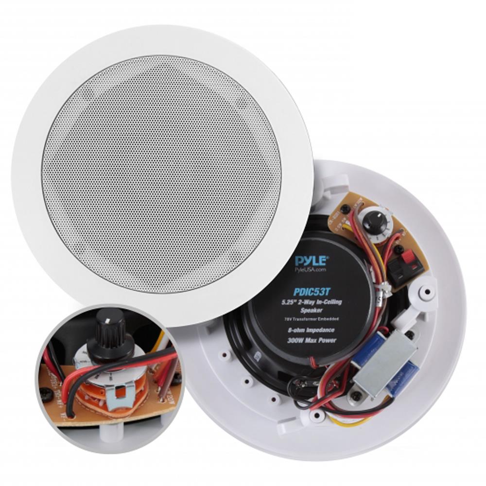 Parlantes o Altavoz para empotrar en pared PYLE-HOME PDIC53T