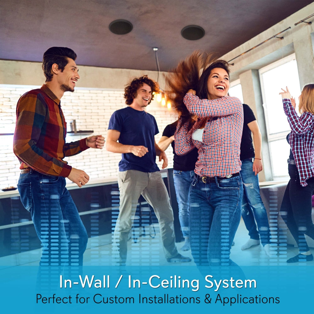 Parlantes o Sistema de altavoces PYLE-HOME PDIC51RDBK