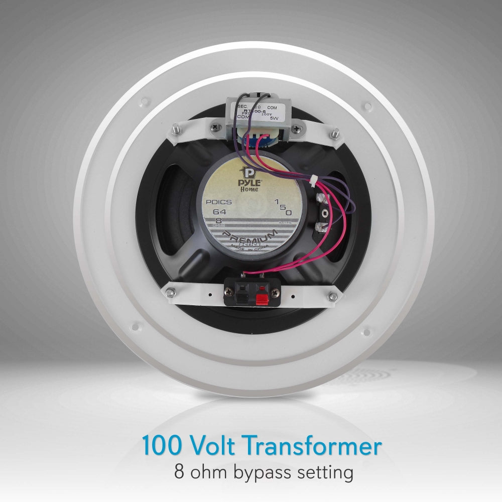 Parlante de techo y pared con toma PYLE-HOME PDICS64